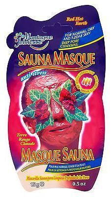 Red Hot Sauna Face Mask