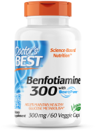 Benfotiamine With Benfopure 300 mg 60 Veggie Capsules