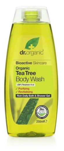 Organic Tea Tree Shower Gel 250 ml