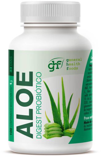 Aloe vera 1 gr 100 Chewable Tablets