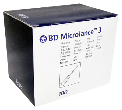 Microlance needles 40 x 7 mm 1.2 100 units