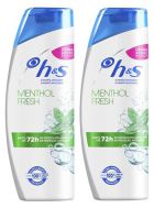 Menthol shampoo 2 pieces
