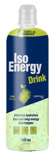 Iso Energy Drink Lime 500 ml